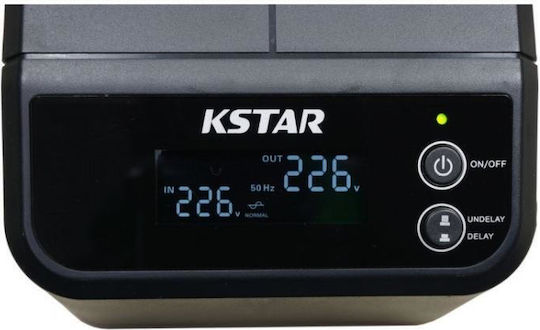 Kstar 1000va Voltage Stabilizer Black