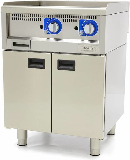 Maxima Commercial Flat Top LPG Griddle with Flat Plate