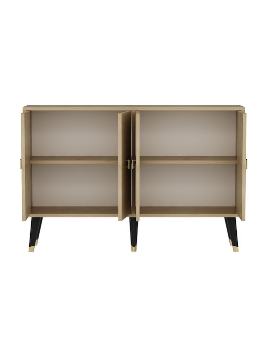 Sideboard Hartin Wooden Oak 120x30x80cm