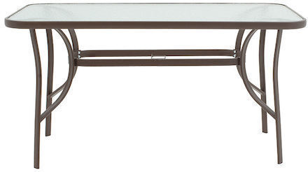 Table Baleno Free Standing 120x70x70cm Dark brown Table Baleno Free Standing 120x70x70cm Dark brown