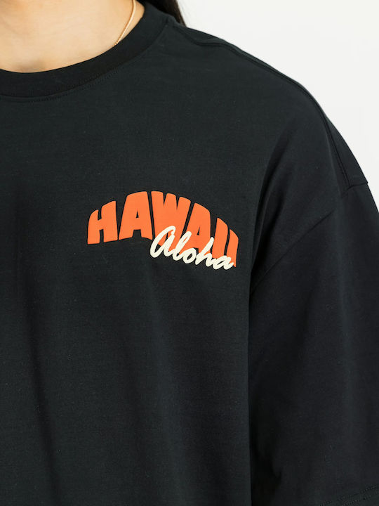 T-shirt Μαύρο