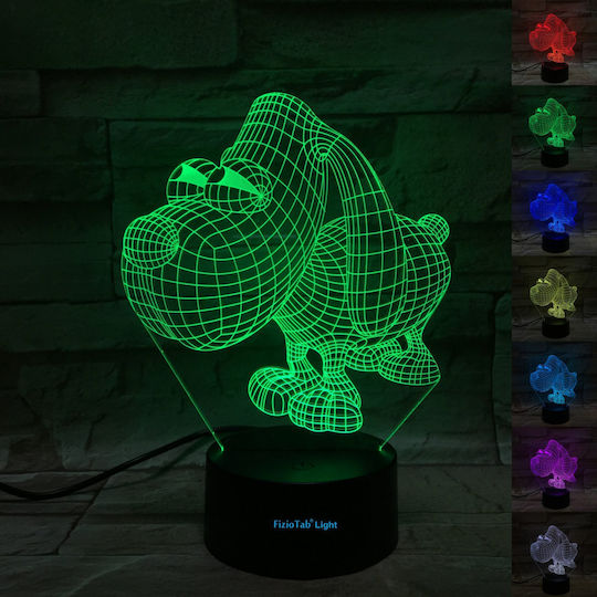 Lumini LED Lampă decorativă pentru copii Multicolor 19x3cm