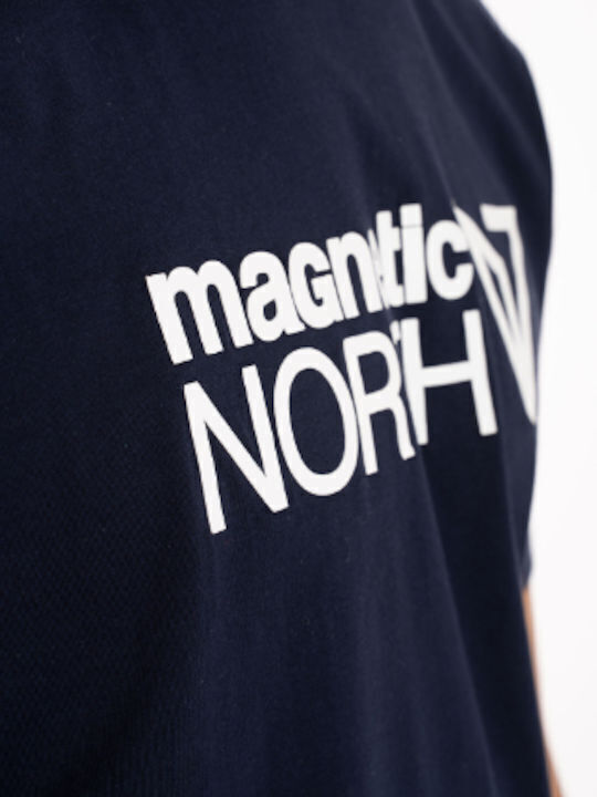 T-shirt Navy Μπλε
