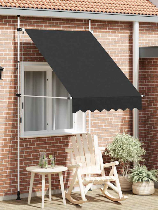 vidaXL Terrace Freestanding Tent Charcoal 1.2x1.5cm