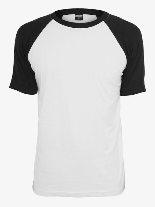 Contrast T-shirt White / Black