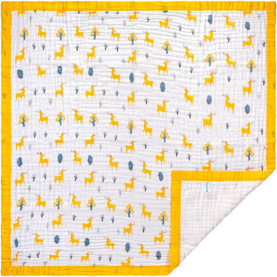 Prosoape Pentru Eructație Și Învelișuri Pentru Înfășat Galbene 110x110cm