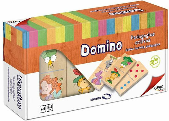 Επιτραπέζιο Παιχνίδι Domino για 2-4 Παίκτες 2+ Ετών