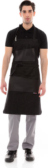 IdealPress Apron Full Body Black