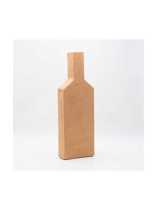 Decorative Vase Beige 16x6.5x48cm