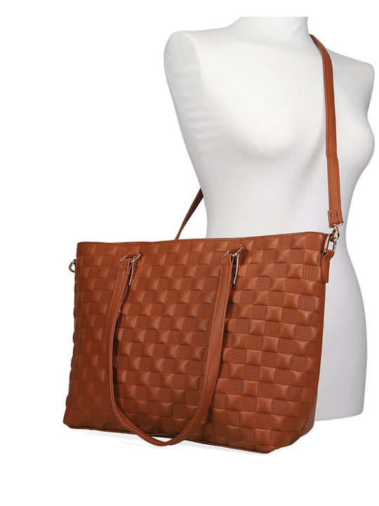 Women's Bag Shoulder Tabac Brown