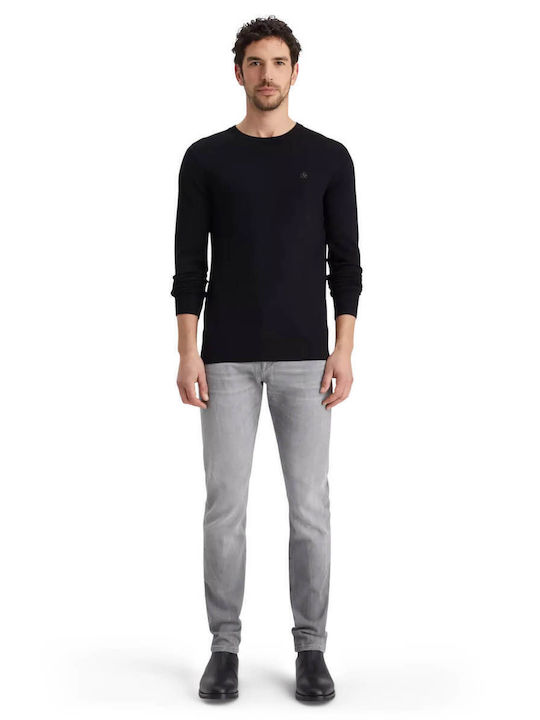 Core Langarm-Pullover Black
