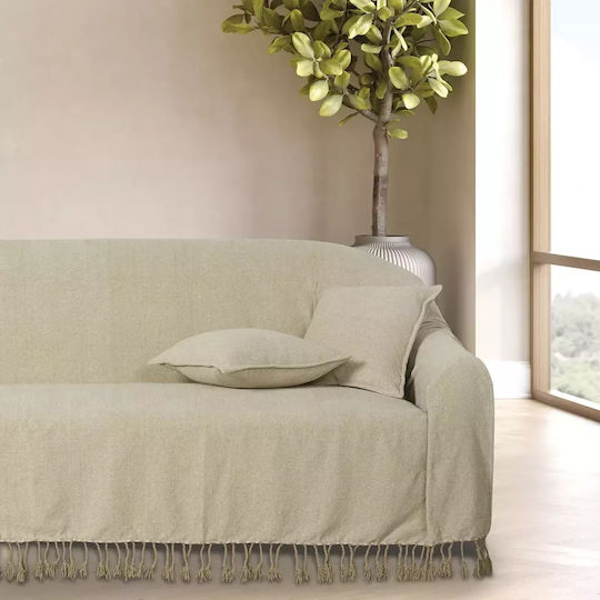 Das Home Възглавница За Диван 0271 От Кадифе Taupe 40x40см