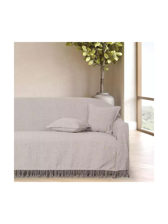 Das Home Sofa Cushion 0272 Velvet Light Grey 40x40cm