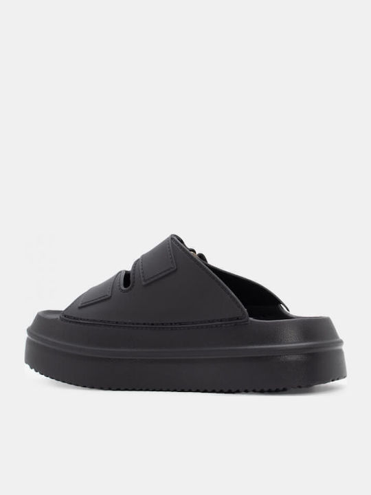 Women's Flat Sandals Flatforms in Black Color