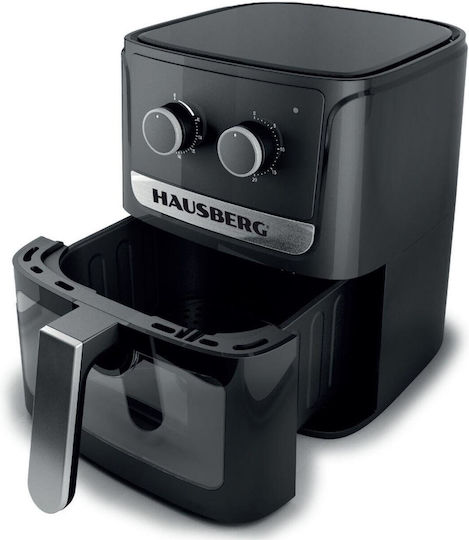 Hausberg Air Fryer 5lt Μαύρο HB2340