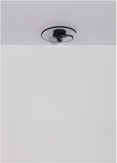 Globo Lighting Koren Deckenleuchte 45cm mit Licht Schwarze