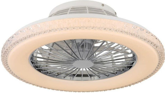 Globo Lighting Corusso Tip Închis (Plafonieră) 50cm Cu Lentile De Mărire Albă