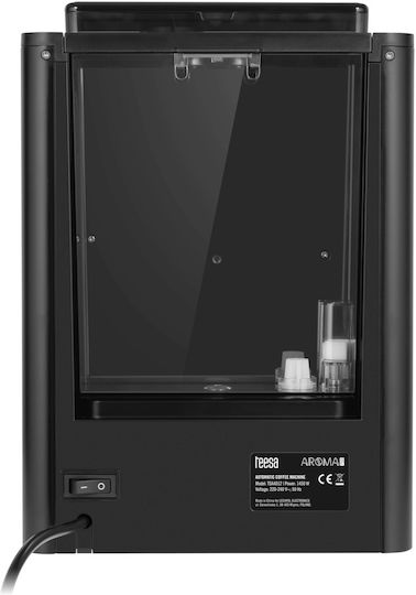 Teesa Aroma 750 Automat de Espresso 1450W Presiune 19bar Neagră