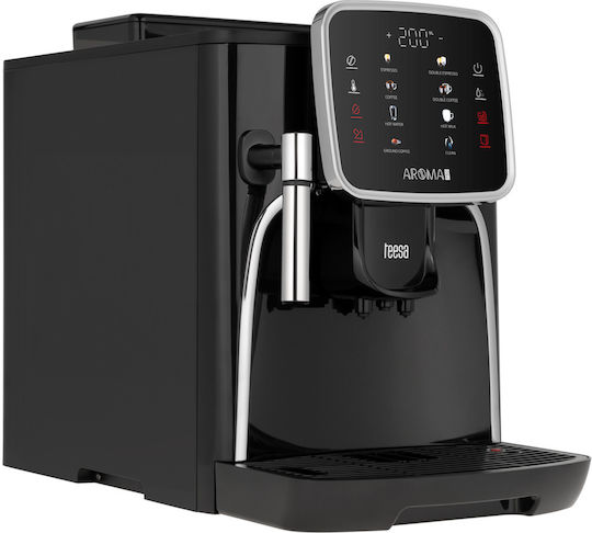 Teesa Aroma 750 Automat de Espresso 1450W Presiune 19bar Neagră