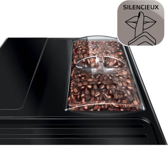 Melitta Purista® Series 300 Automatic Espresso Coffee Machine 1450W Pressure 15bar with Grinder Black F23/0-101