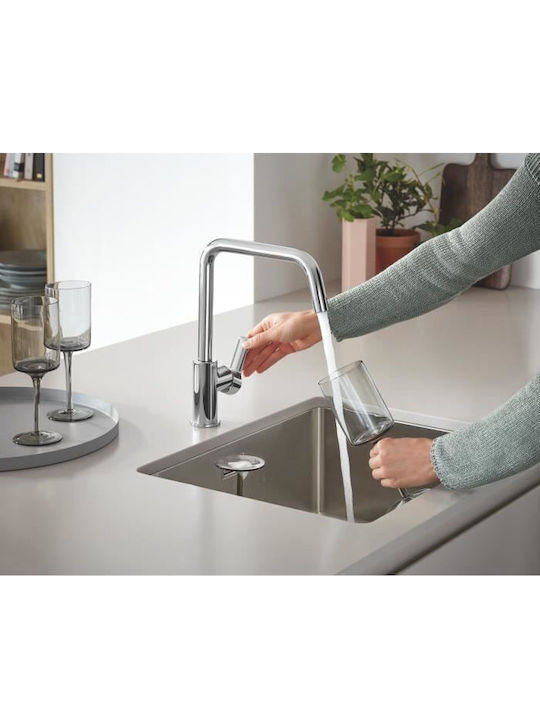 Grohe Смесител за кухня Настолен Сребрист