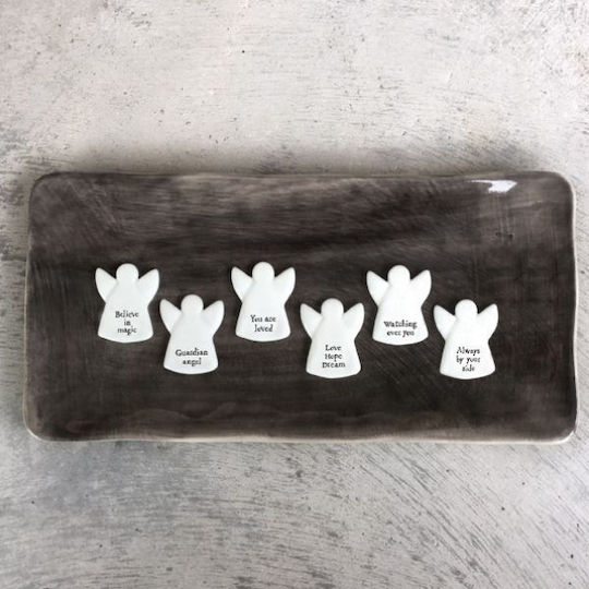Synchronia Διακοσμητικό Χώρου από Κεραμικό Υλικό 2.5x3cm