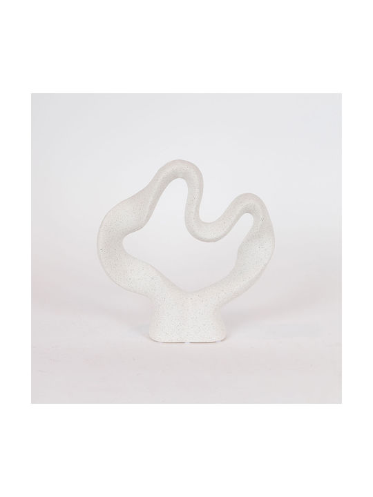 Set of Decorative Space made of Ceramic Material 27x27.5x27.5cm 2pcs