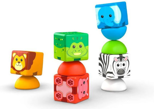 Geomag Μαγνητικό Παιχνίδι Κατασκευών Magicube Magic Stacking Safari για Παιδιά 2+ Ετών