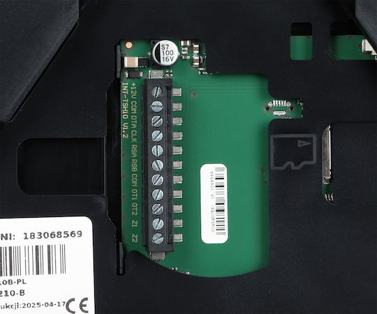 Satel Security Access-Control Keypad Touch with Screen Black