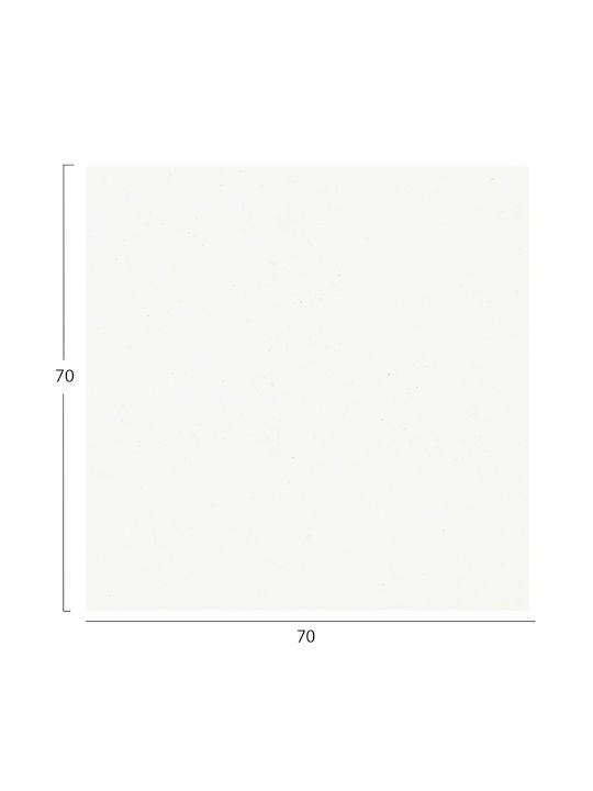 HomeMarkt Square Table Surface HPL White Marble 70x70cm HM5838.31 2 Pieces