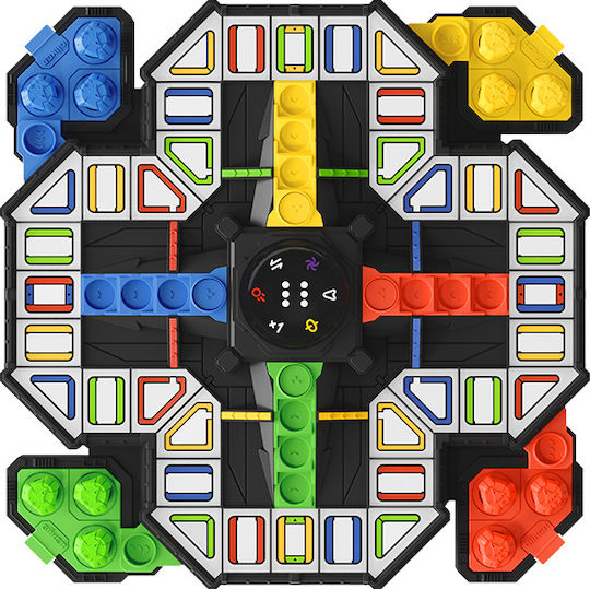 Board Game Super Ludo for 2-4 Players 6+ Years Old Giiker