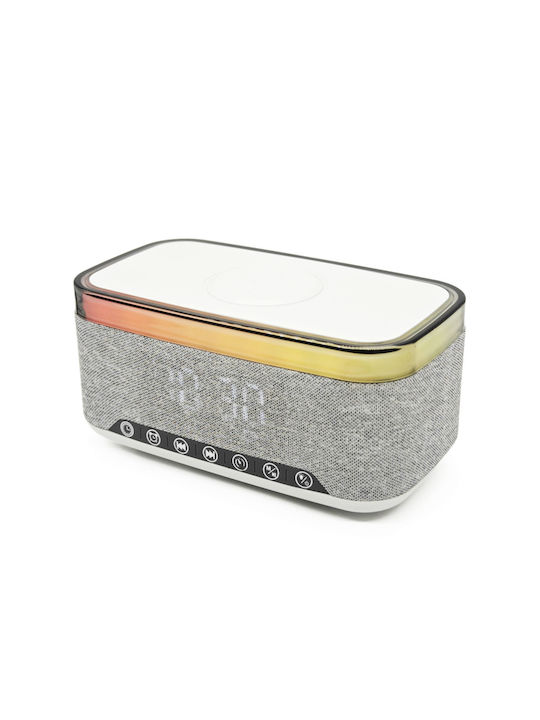 Denver Tabletop Digital Clock with Wireless Charging 111131300080 Denver Tabletop Digital Clock with Wireless Charging 111131300080