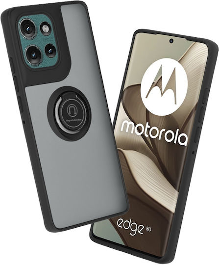 360 Full Cover Μαύρο (Motorola Edge 50)