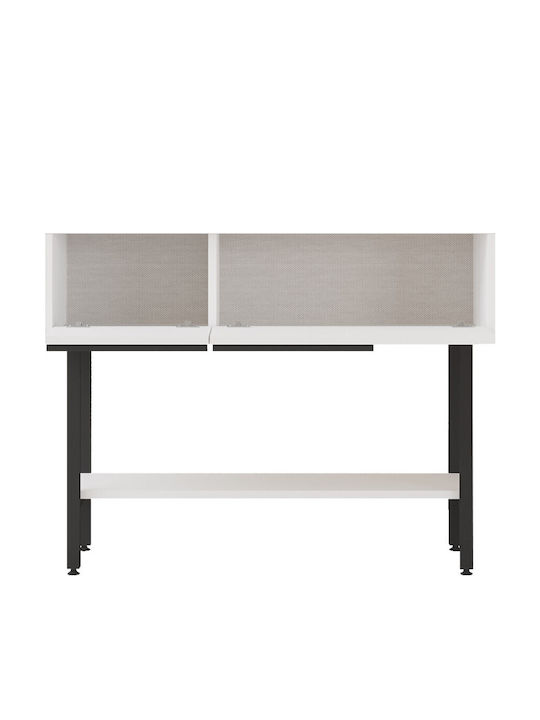 Konsolemit Spiegel White-Black L100xB29.5xH76cm