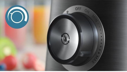 Philips 5000 Series Μπλέντερ με Γυάλινη Κανάτα 2 lt 1200W Μαύρο