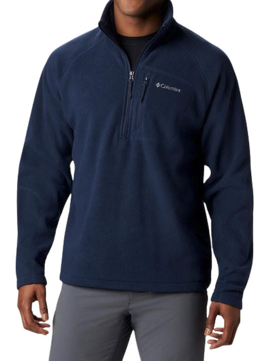 Fast Trek III Half Zip Long Sleeve Sweater Blue