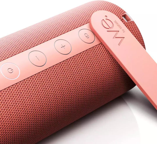 Loewe We.Hear 2 Ηχείο Bluetooth 15W με Διάρκεια Μπαταρίας έως 17 ώρες Coral Red