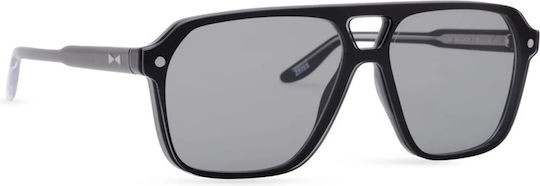 Snob Milano Testarossa Snv224 C001z Men's Acetate Prescription Eyeglass Frames Aviator Clip-On Black