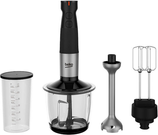 Beko Blender De Mână Cu Tijă Din Inox 750W Negru