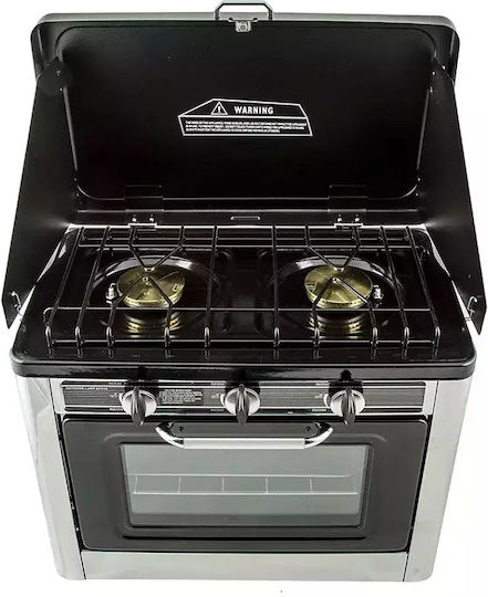 Thermogatz CS-02 Gas Countertop Oven 25l with 2 Burners