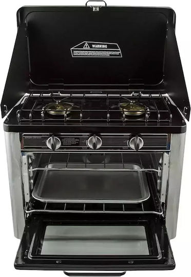 Thermogatz CS-02 Gas Countertop Oven 25l with 2 Burners