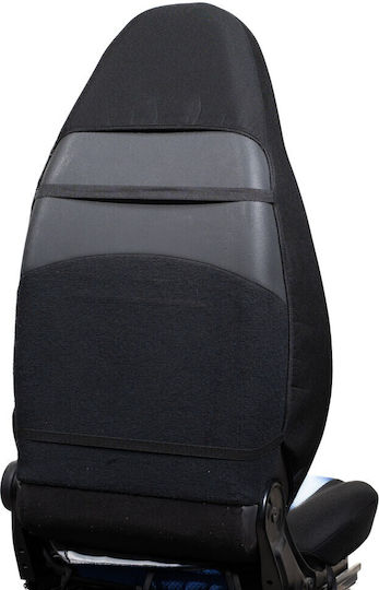 Autositzbezüge Neunfaches Kopfstützen-Set Dynamic Hyper Caro 2 Stück Schwarz