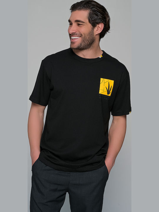 Golden T-Shirt Black