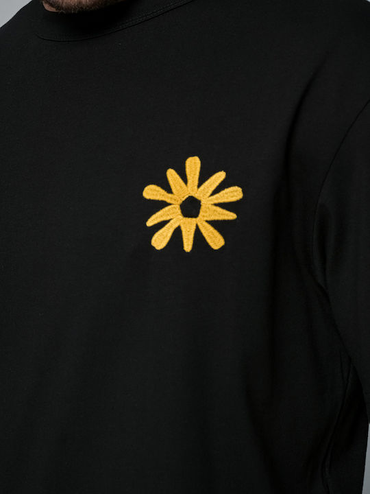 Guru T-shirt Μαυρο