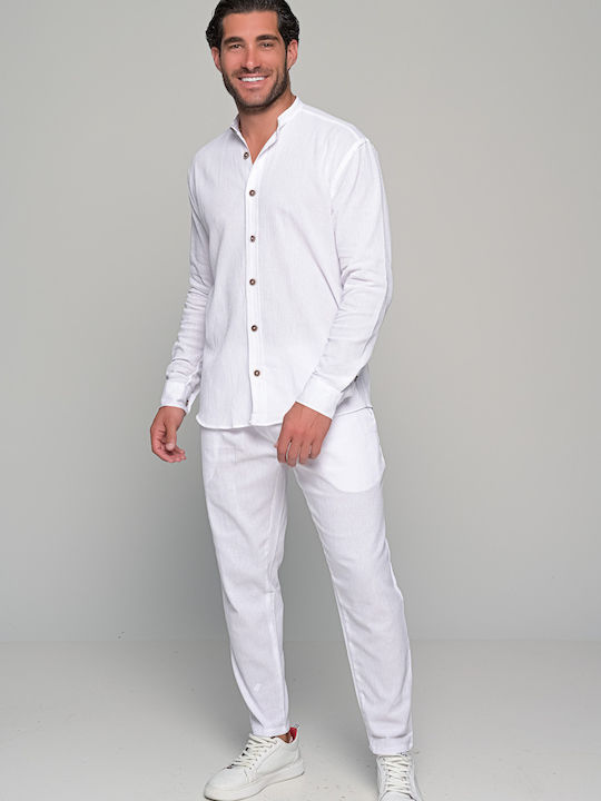 Venezia Pantaloni Set Alb