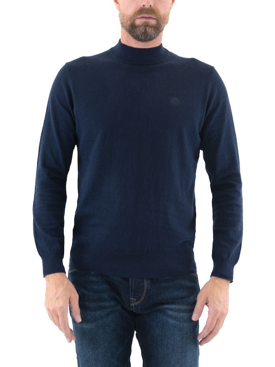 Langarm-Pullover Blau