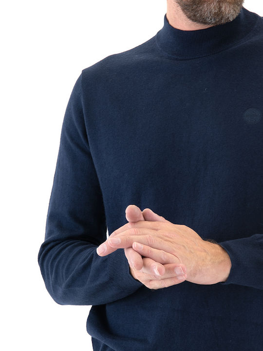 Langarm-Pullover Blau