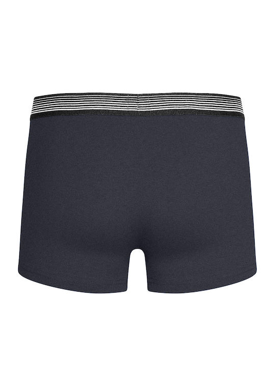 Ανδρικά Μποξεράκια Ανθρακί, Πετρόλ, Ρουά 3Pack