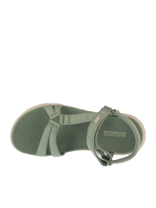 Go Walk Flex Sublime Sandale Casual Damă Sporty Verzi