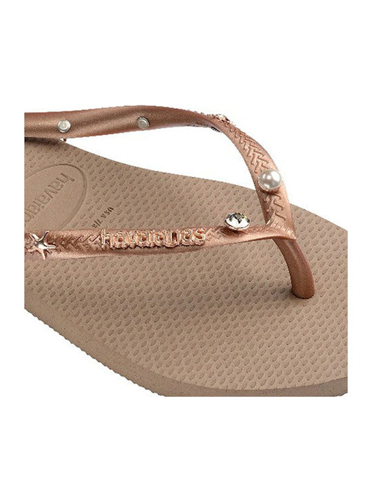 Hav Slim Frauen Flip Flops in Rosa Farbe